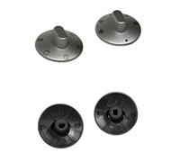 De'Longhi Kit de commande de four en Plastique, 100%, Petit, Ronde, Stainless Steel, Polie, Acier inoxydable, Décontractée, 1 unité, Kit de Remplacement de Pièce pour Four, Oven Controls