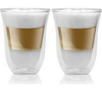 DeLonghi Latte Macchiato Verres thermo à double paroi - 2 pièces, 22 cl