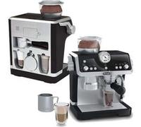 DeLonghi Little Barista Set Toy cob cafetière avec mousseur à lait + accessoires Sound Noir