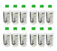 DeLonghi Lot de 12 détartrants EcoDecalk pour machines à café DLSC500 / 8004399329492 - 500 ml