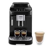 De'Longhi Magnifica Evo ECAM290.22.B, Machine à Café Automatique avec Buse à Lait, Machine Compacte de Grain à Tasse, Mousse de Lait Manuel, 4 Recettes, Écran Tactile Couleur, Noir
