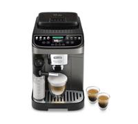 De'Longhi Magnifica Evo Next ECAM312.80.TB, Machine Café Automatique, Machine Café Grains pour Café et Cappuccino avec Écran Tactile Intuitif, 1450W, Noir/Titane