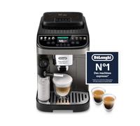 De'Longhi Magnifica Evo Next - Machine à Café Automatique 13 Boissons | Machine à Café à Grain, Mousseur LatteCrema, Cappuccino, Boissons à une Touche, Écran Couleur, Titanium, ECAM312.80.TB