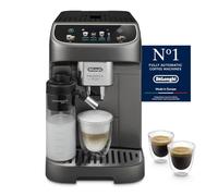 DeLonghi Machine à café Magnifica Plus ECAM320.70.SB – LatteCrema, écran tactile – Noir Titane
