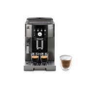 De'Longhi Magnifica S Smart ECAM250. 33. TB, Machine à Café Automatique avec Mousseur à Lait, Taille Compacte Machine Grain à Tasse, Mousseur à Lait Manuel, 4 Recettes en Une Touche, Noir Titane