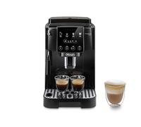 De’Longhi Magnifica Start - Perfetto Machine à Café Automatique avec Mousseur à Lait Manuel, 4 Boissons en une Seule Touche pour Espresso et Cappuccino, Commandes Soft Touch, Noir (ECAM222.20.B)