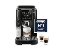 De'Longhi Magnifica Start - Machine à Café Automatique 4 Boissons Noir | Machine à Café à Grain, Mousseur LatteCrema, Expresso et Cappuccino, Icônes Tactiles Couleur, ECAM220.91.B