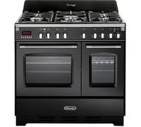 DELONGHI MEM965TNNED Cuisine Double Four 5 Brûleurs Triple Couronne 90X60 Noir