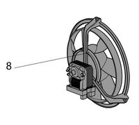 DELONGHI - MOTEUR VENTILATEUR - TL1598