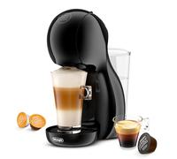De'Longhi Nescafé Dolce Gusto Piccolo XS EDG210.AB Cafetière à capsules avec design compact, arrêt automatique, boissons froides et chaudes, 15 bars de pression, noir