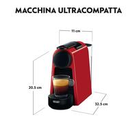 De’Longhi Essenza Mini EN 85.R machine à café Entièrement automatique Cafetière à dosette 0,6 L