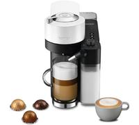 De'Longhi Nespresso Vertuo Lattissima - Machine à Café Capsules Monodose avec Mousseur à Lait Automatique, 5 Tailles de Tasse, Machine à Café Automatique avec 3 Recettes de Lait, Blanc (ENV300.W)