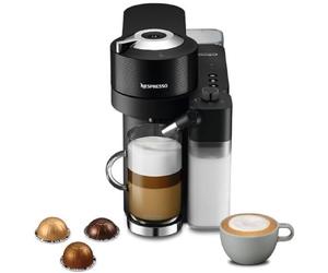 De'Longhi Nespresso Vertuo Lattissima - Machine à Café Capsules Monodose avec Mousseur à Lait Automatique, 5 Tailles de Tasse, Machine à Café Automatique avec 3 Recettes de Lait, Noir (ENV300.B)
