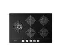 De'Longhi NSL 575D NCM Noir Table de cuisson encastrable 75 cm Gaz 5 feux