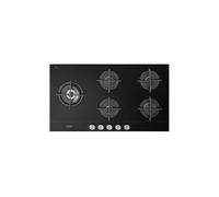 De'Longhi NSL 590D NCM Table de cuisson à gaz encastrable 90 cm 5 brûleurs Noir