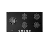De'Longhi NSL 590D NCM Table de cuisson à gaz encastrable 90 cm 5 brûleurs Noir