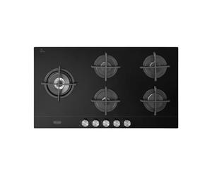 De'Longhi NSL 590D NCM Table de cuisson à gaz encastrable 90 cm 5 brûleurs Noir