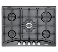 Delonghi Pfa57Gh Piano De Cuisson 5 Brûleurs 1 Triple Couronne Fonte Anthracite