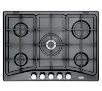 DELONGHI PFA57GH Table de Cuisson 5 Feux 1 Triple Couronne Fonte Anthracite