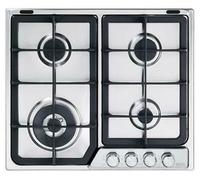 DeLonghi Table de cuisson PFI 46 GH – Gaz 4 feux, inox intégré 60 cm
