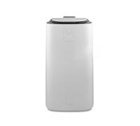 De'Longhi Pinguino GentleJet Inverter - Climatiseur mobile 3 en 1 avec déshumidificateur et ventilateur, 13000 BTU/h pour pièces de 130 m³, fonctionnement silencieux blanc