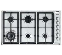 Delonghi Pli69Gh Piano De Cuisson 90Cm 6 Brûleurs Ligne Slim Fonte Inox