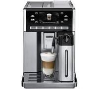 De'Longhi PrimaDonna Exclusive ESAM 6900.M - machine à café automatique avec buse vapeur "Cappuccino" - 15 bar - inox/argent Inox/argent G