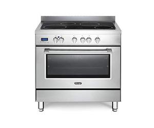 Delonghi Pro 96 MX IN ET CUISINE LIBRE INSTALLATION PLAN INDUCTION 4 ZONES FOUR ÉLECTRIQUE FONCTION PAIN PIZZA 90 x 60 x H86/92 INOX
