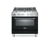 Delonghi PRO96MAED Cuisine 90X60 Four Multif. Fonte 5 Feux Pizza Anthracite