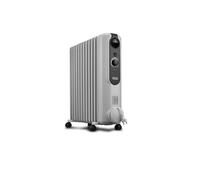 De’Longhi Radia-s Easytronic Intérieure Noir, Blanc 2500 W Chauffage électrique à bain d’huile