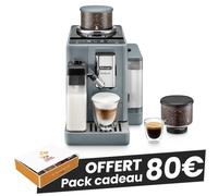 DeLonghi Expresso broyeur Rivelia Latte FEB4455.G 1450 W 2 bacs à grains Gris Galet