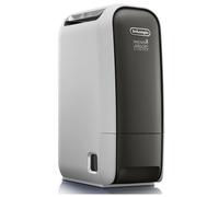 De’Longhi Tasciugo AriaDry Light - Déshumidificateur Portable pour la Maison, Zéolite et Ioniseur, Élimination Humidité 6L/24h, Séchage, Anti-Moisissure, Silencieux, Mode Swing, Minuteur, Gris (DNS65)