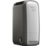 DeLonghi Déshumidificateur DNS80 – 7,5 L/24h, 700 W, Gris/Blanc, Zéolite & Ioniseur
