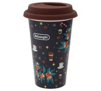 Delonghi tasse thermique céramique 300ml double paroi de voyage bouchon silicone