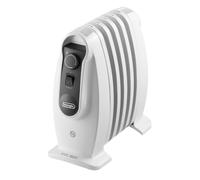 DeLonghi TRNS 0505M Intérieur Blanc 500W Chauffage électrique à huile Chauffage électrique des locaux (TRNS 0808.M)