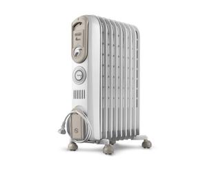 De'Longhi V550918T.WB Intérieure Blanc 1800 W Chauffage électrique à bain d'huile