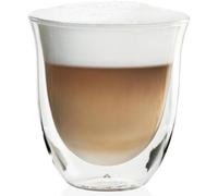 De'Longhi verre thermique DeLonghi Service à cappuccino à double paroi DLSC311, 2 pièces (1 paquet), transparent