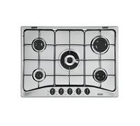 Longhi YAF57ASV Table de Cuisson La Gaz 4 Feux 70 CM en Acier Inoxydable