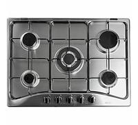 De’Longhi YAF 57 ASV plaque Acier inoxydable Intégré 70 cm Gaz 5 zone(s)