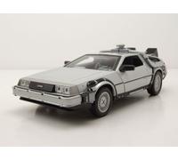 Delorean Retour vers Le Avenir Pièce Originale 1 Maquette de Voiture 1:24 Welly