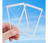 DELORIGIN 2pcs Golden Ratio View Finder 2 Styles Outil de Composition de Photos Viewer Artist Viewer Outil de Composition pour la Photographie Peinture Esquisse Dessin