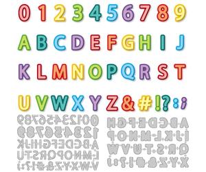 DELORIGIN Matrices de découpe en forme de chiffres 1 à 9 - Double couche - Lettres AZ - Fabrication de cartes - Pochoirs de découpe - Pochoirs pour scrapbooking - Pour la décoration de cartes de vœux