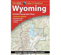 Delorme Atlas & Gazetteer Wyoming: Detailed Topographic Maps, Extensive Updates