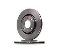 DELPHI BG3620 2x Disque de frein Avant Ø266mm Hauteur: 34,2mm Épaisseur: 22mm ventilé