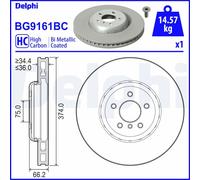 DELPHI BG9161BC Disque de frein pour BMW
