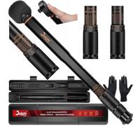 Delphi Clé dynamométrique 1/2" 28-210 Nm ±4 %, 72 dents, clé dynamométrique pour voiture, vélo, moto, torque, clé avec gants, boîte de rangement