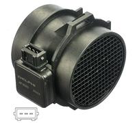 DELPHI Débitmètre d'air Nombre de contacts enfichables: 3 12V avec boîtier AF10253-12B1