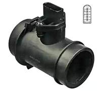 DELPHI Débitmètre d'air Nombre de contacts enfichables: 5 12V avec boîtier AF10285-12B1 Compatible avec BMW 3 Berline E46 3 Coupé E46 3 Touring E46 3 Compact E36 Z3 Roadster E36