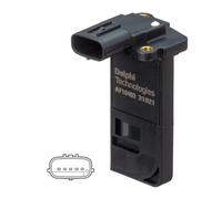 DELPHI Débitmètre d'air Nombre de contacts enfichables: 5 12V sans boîtier AF10493-12B1 Compatible avec OPEL Antara L07 Insignia B Sports Tourer Z18 Insignia B Grand Sport Z18, CHEVROLET