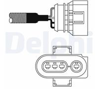 DELPHI ES10987-12B1 Sonde lambda pour AUDI,VW